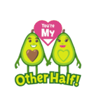 Avocado Adventures: by EmojiOne（個別スタンプ：30）