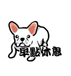 French bulldog's normal life（個別スタンプ：16）