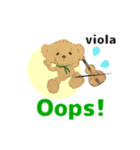 move viola 2 orchestra English version（個別スタンプ：14）