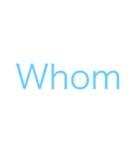 What？ When？ Where？ Why？（個別スタンプ：7）