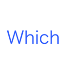 What？ When？ Where？ Why？（個別スタンプ：8）