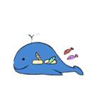 Whale-Bubu（個別スタンプ：38）