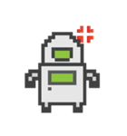 PIXEL Robot V.1（個別スタンプ：4）