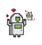 PIXEL Robot V.1（個別スタンプ：21）