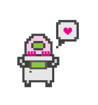 PIXEL Robot V.1（個別スタンプ：24）