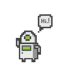 PIXEL Robot V.1（個別スタンプ：40）