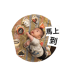 HAPPY Baby＆Dog（個別スタンプ：26）