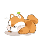 Hachi Shiba ＆ Lamoon Cat（個別スタンプ：13）