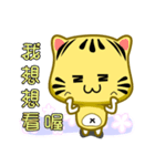 Cute striped cat. CAT132（個別スタンプ：31）