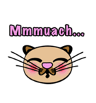 Macho Cute Cat（個別スタンプ：6）