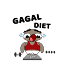 Si Wawa Gagal Diet（個別スタンプ：1）