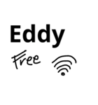 eddy wording eddy say emotion（個別スタンプ：11）