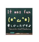 絵文字敬語(日本語英語通訳ローマ字読み付)（個別スタンプ：4）