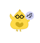 Glassy, The Cheerful Chicken（個別スタンプ：2）