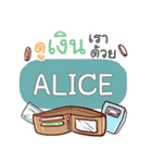 ALICE what's up e（個別スタンプ：29）