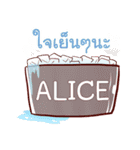 ALICE what's up e（個別スタンプ：30）