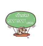 BESTBEST love dog V.1e（個別スタンプ：18）