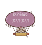 BESTBEST love dog V.1e（個別スタンプ：34）