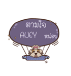 AUEY love dog V.1e（個別スタンプ：13）