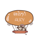 AUEY love dog V.1e（個別スタンプ：25）