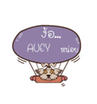 AUEY love dog V.1e（個別スタンプ：31）