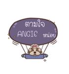 ANGIE love dog V.1e（個別スタンプ：13）