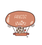 ANGIE love dog V.1e（個別スタンプ：17）