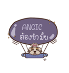 ANGIE love dog V.1e（個別スタンプ：19）