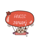 ANGIE love dog V.1e（個別スタンプ：32）