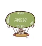 ANGIE love dog V.1e（個別スタンプ：37）