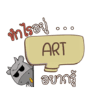 ART buff buffalo e（個別スタンプ：1）