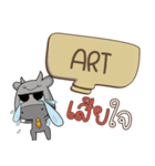 ART buff buffalo e（個別スタンプ：10）