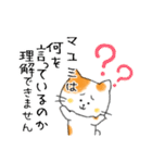 お名前シリーズ・トラ猫：マユミさん用（個別スタンプ：30）