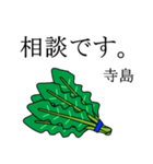 寺島のビジネスほうれん草（個別スタンプ：3）