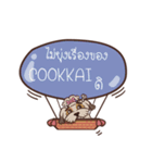 COOKKAI love dog V.1e（個別スタンプ：6）