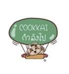 COOKKAI love dog V.1e（個別スタンプ：14）