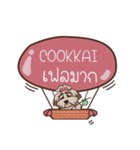 COOKKAI love dog V.1e（個別スタンプ：28）