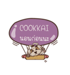 COOKKAI love dog V.1e（個別スタンプ：39）