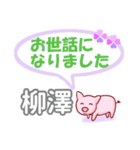 柳澤「やなぎさわ」さん専用。日常会話（個別スタンプ：39）