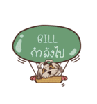 BILL love dog V.1e（個別スタンプ：14）