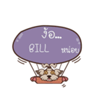 BILL love dog V.1e（個別スタンプ：31）