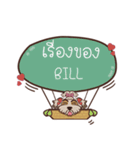 BILL love dog V.1e（個別スタンプ：36）