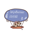 AYAR love dog V.1e（個別スタンプ：6）