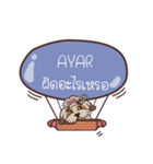 AYAR love dog V.1e（個別スタンプ：10）