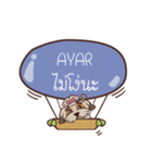 AYAR love dog V.1e（個別スタンプ：21）