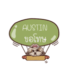 AUSTIN love dog V.1e（個別スタンプ：4）