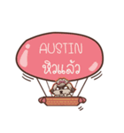 AUSTIN love dog V.1e（個別スタンプ：5）