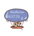 AUSTIN love dog V.1e（個別スタンプ：6）