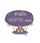 AUSTIN love dog V.1e（個別スタンプ：13）