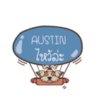 AUSTIN love dog V.1e（個別スタンプ：27）